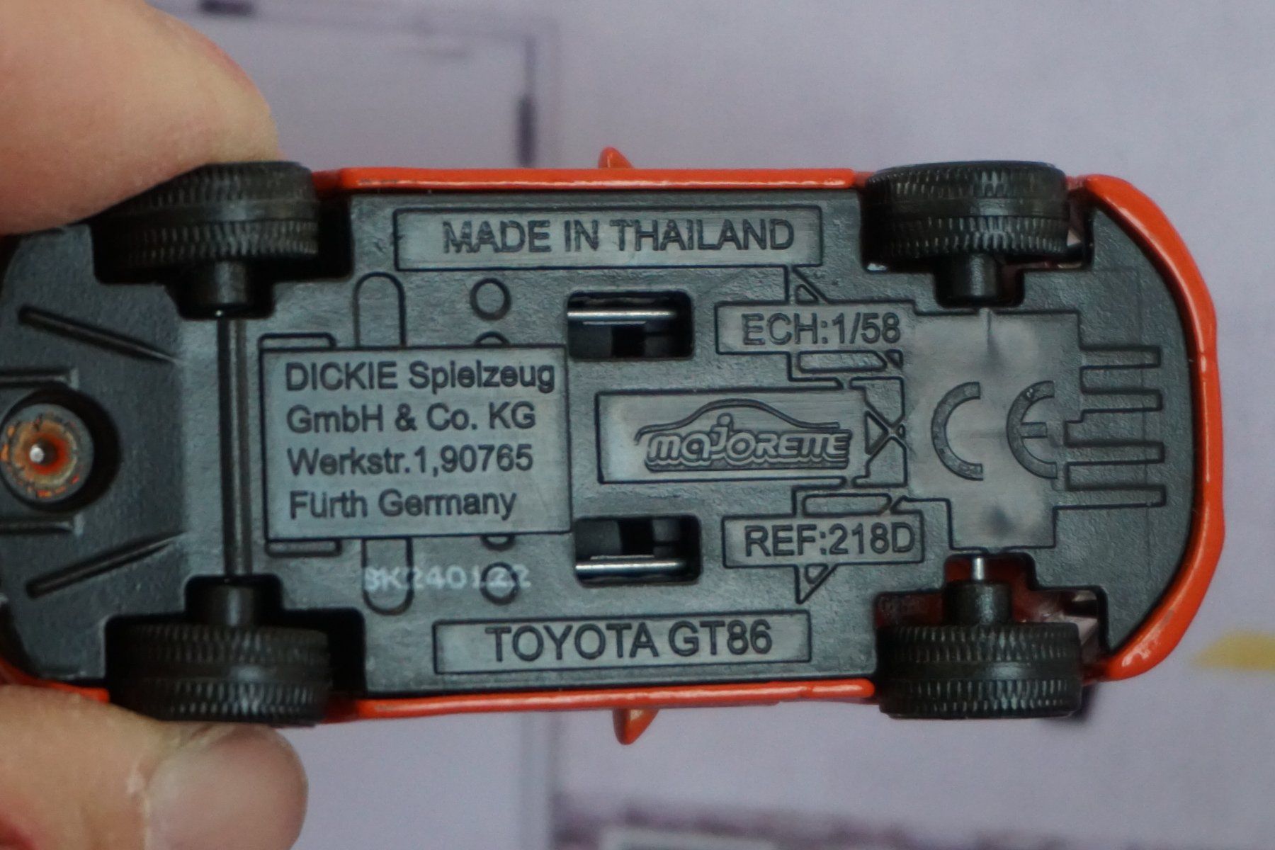 Majorette Modellini d'auto: Majorette Toyota GT-86 TOP !!!!!!!!!! – Usato da Reiden venduto da Doppeldecker69 6