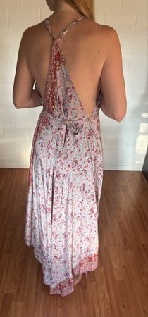 Maxikleid mit Blumenmuster Grösse S-L