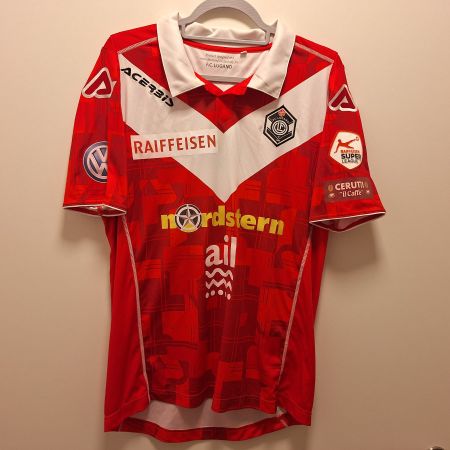 FC Lugano trikot away Yao Eloge 96  matchworn