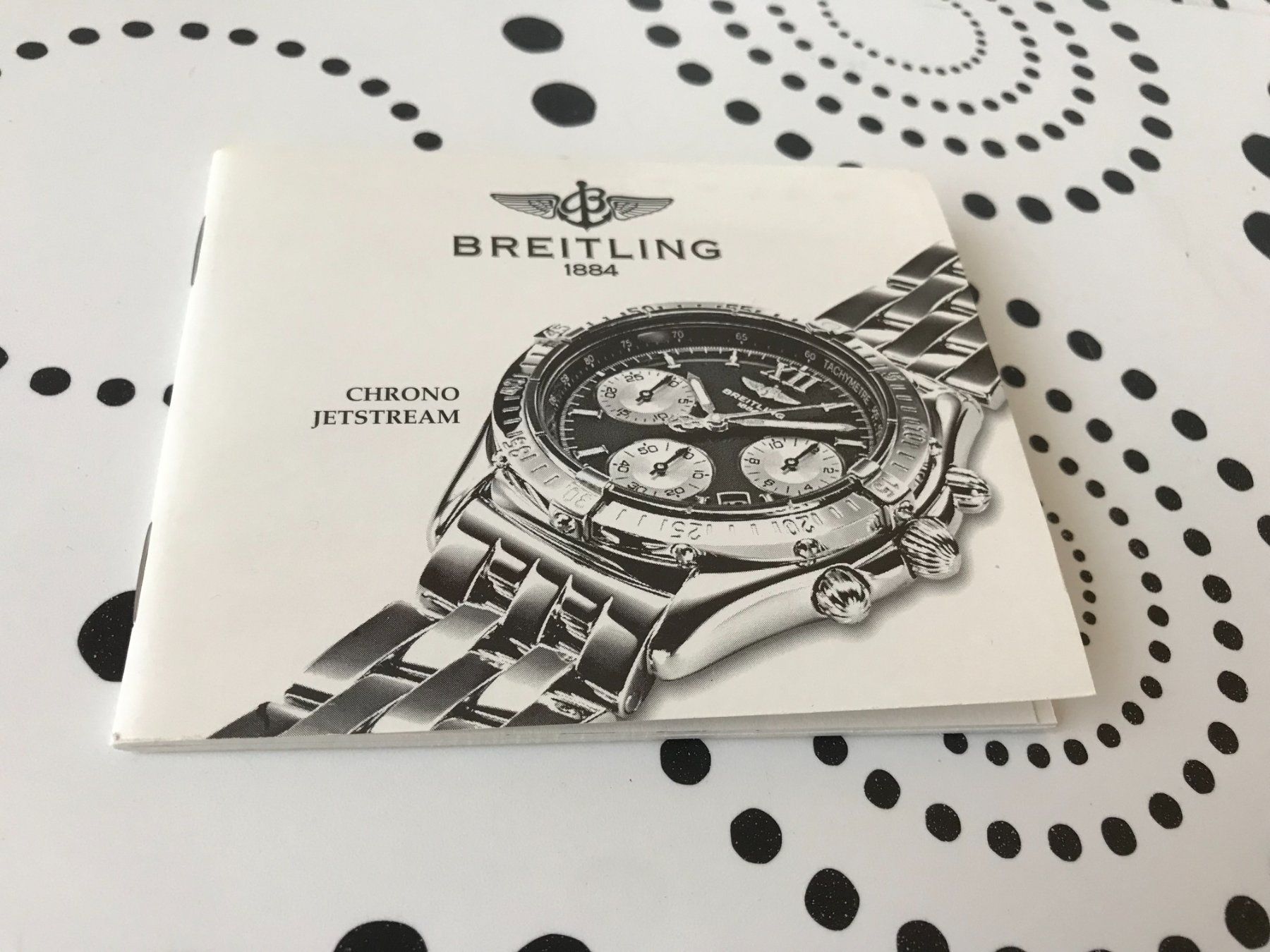 Breitling Documenti: BREITLING - CHRONO JETSTREAM - INSTRUCTIONS FOR USE !!! – Nuovo (secondo la descrizione) da Epalinges venduto da watchforyou
