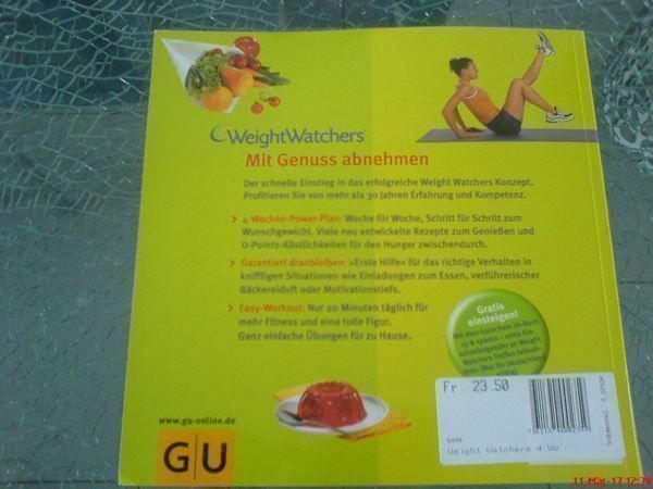 Bücher: Weight Watcher Der 4 Wochen Power Plan – Neu (gemäss Beschreibung) aus Oftringen von andrax 1