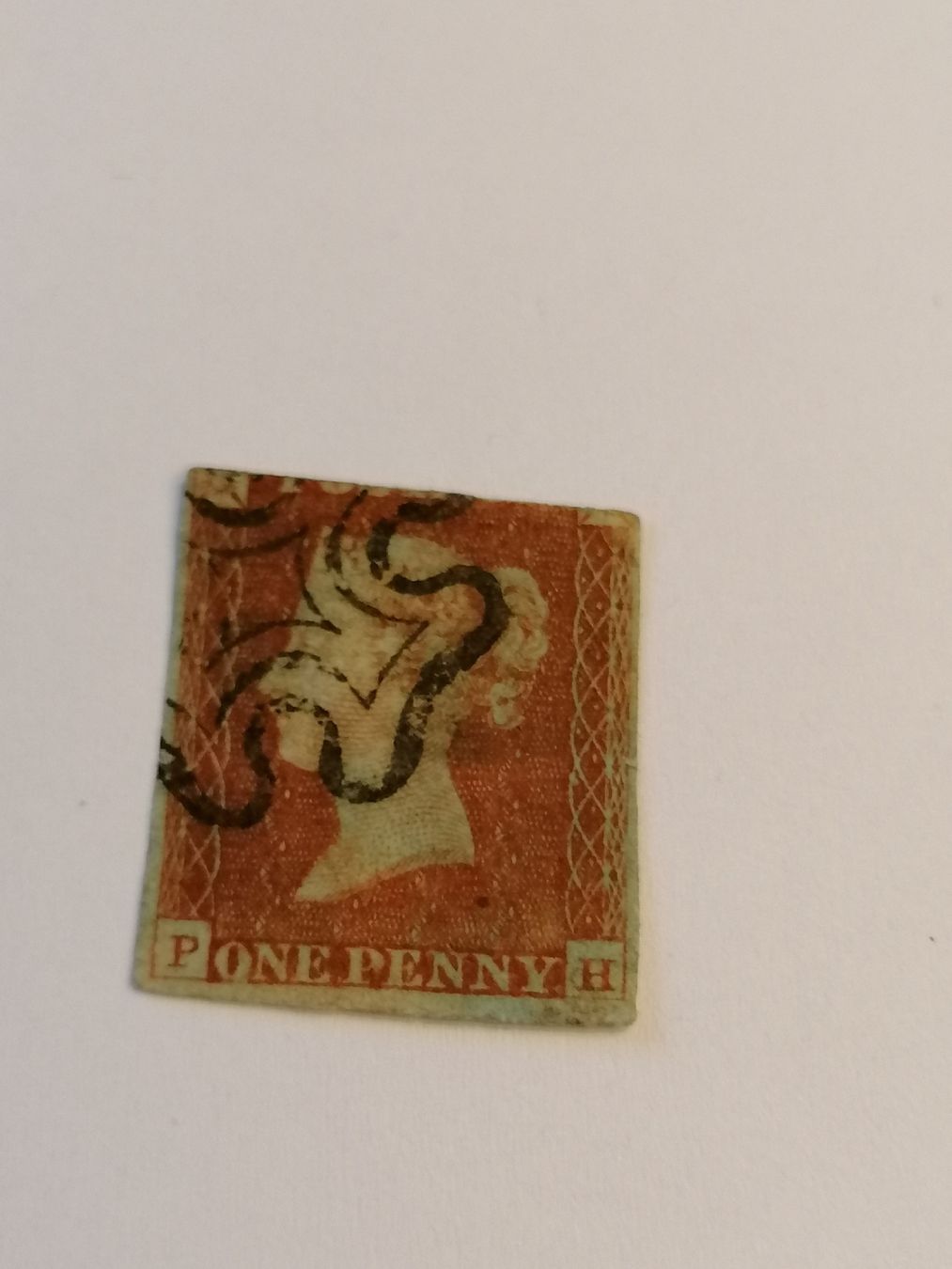 Tutti i francobolli: One Penny red 1841, Platte 10 – Usato da Happerswil venduto da tschergi