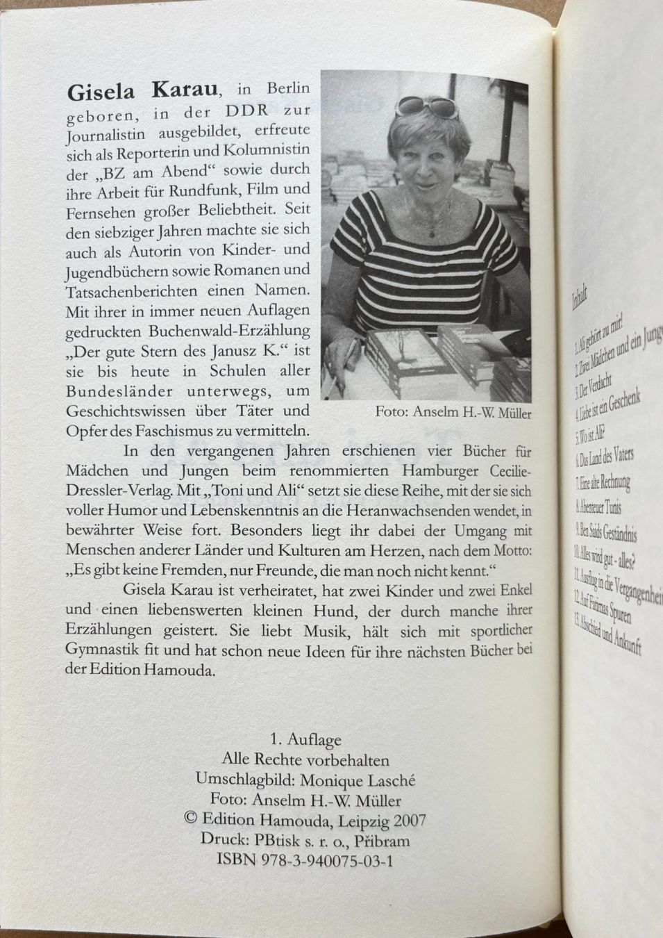 Libri: Karau Gisela, Toni und Ali – Nuovo (secondo la descrizione) da Sarnen venduto da Livres 2