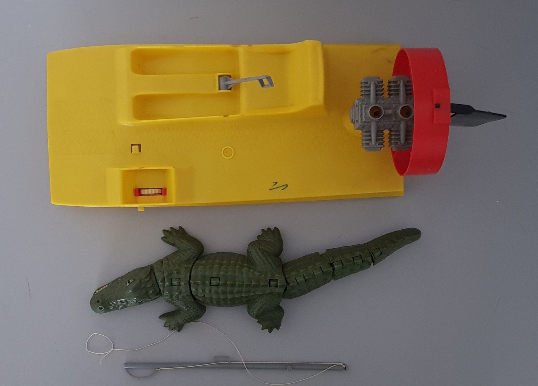 Giocattoli: Big Jim Sumpfboot mit Krokodil – Usato da Aarau venduto da Vintage1969 4
