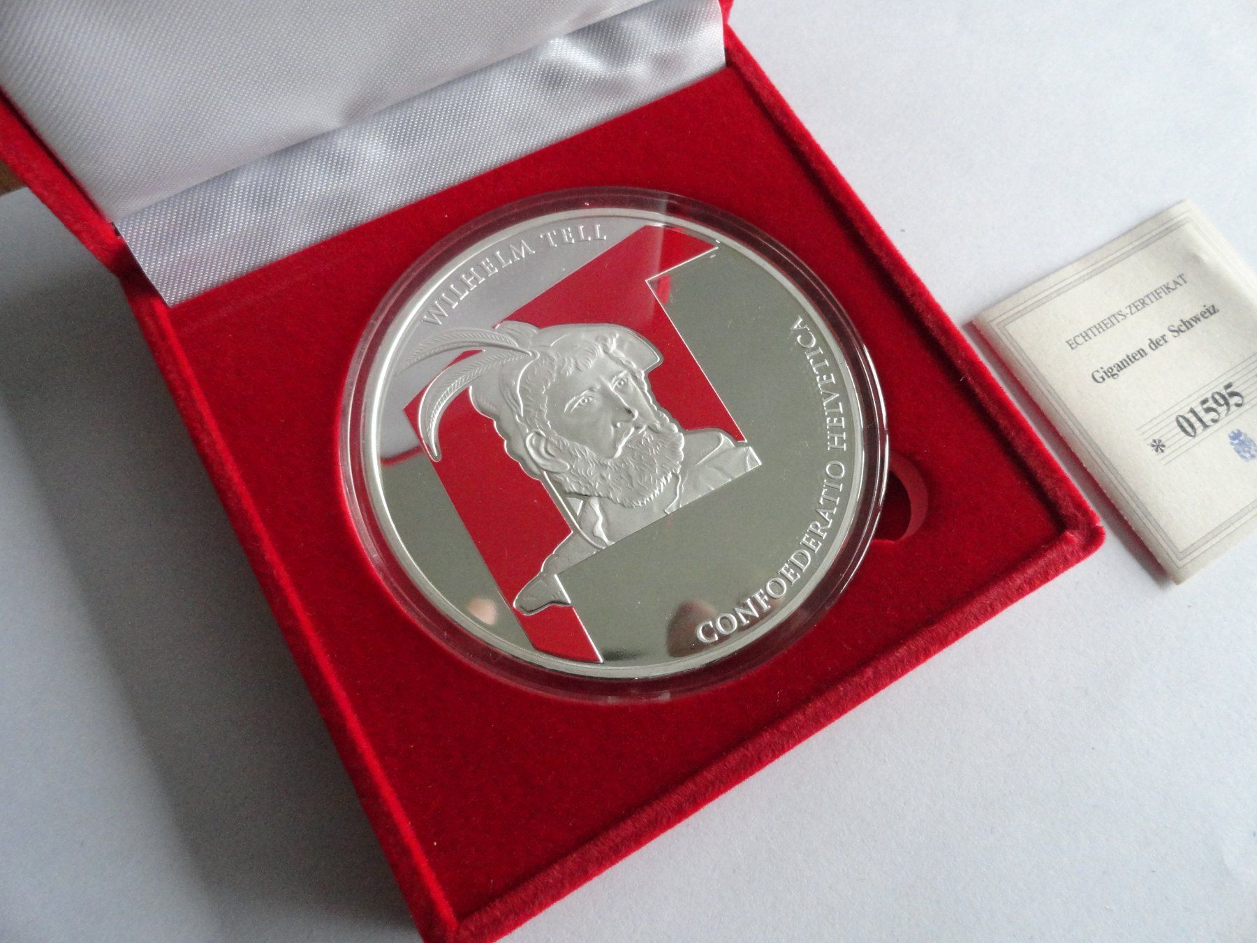 Medaillen: Schweizer Medaille Rütlischwur 2009 - Kupfer/Versilbert etc. – Gebraucht aus Gerlafingen von Shiva_74 4