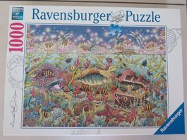 Puzzle Unterwasserlandschaft, Ravensburger, 1000 Teile