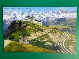 Rigi-Kulm und die Alpen