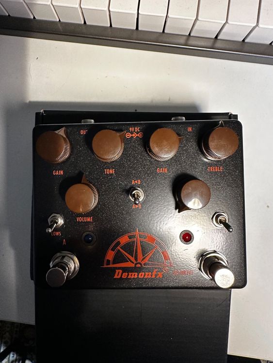 Pédale D'effet Demonfx 83 DRIVE - Overdrive Blues Breaker & K-C - Neuve