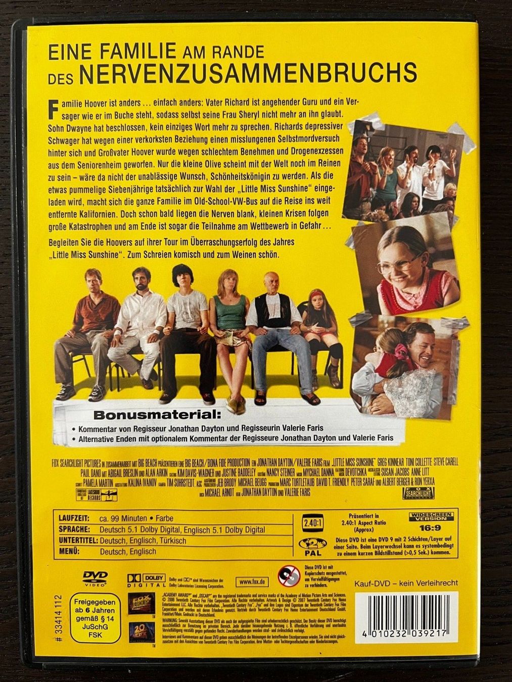 Alle DVDs: Little Miss Sunshine – Gebraucht aus Zürich von FilmFreunde 1
