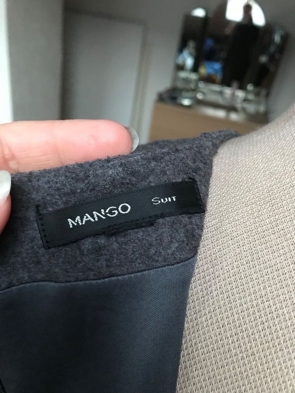 Mango Vestiti: Robe MANGO gris chiné taille S – Usato da Basel venduto da Maria-Alexa 6