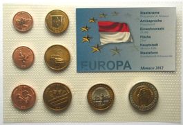 Europroben MONACO Euro Probesatz 2012 KMS - ESSAI - PATTERN