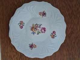 Klassischer Weimar Porzellan Suppenteller 24 cm