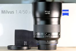 Zeiss Milvus 50mm f/1.4 ZF.2 | OVP | sehr guter Zustand