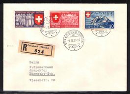 1939 Landesausstellung ital. FDC "1.II.39", Kat. 600.-