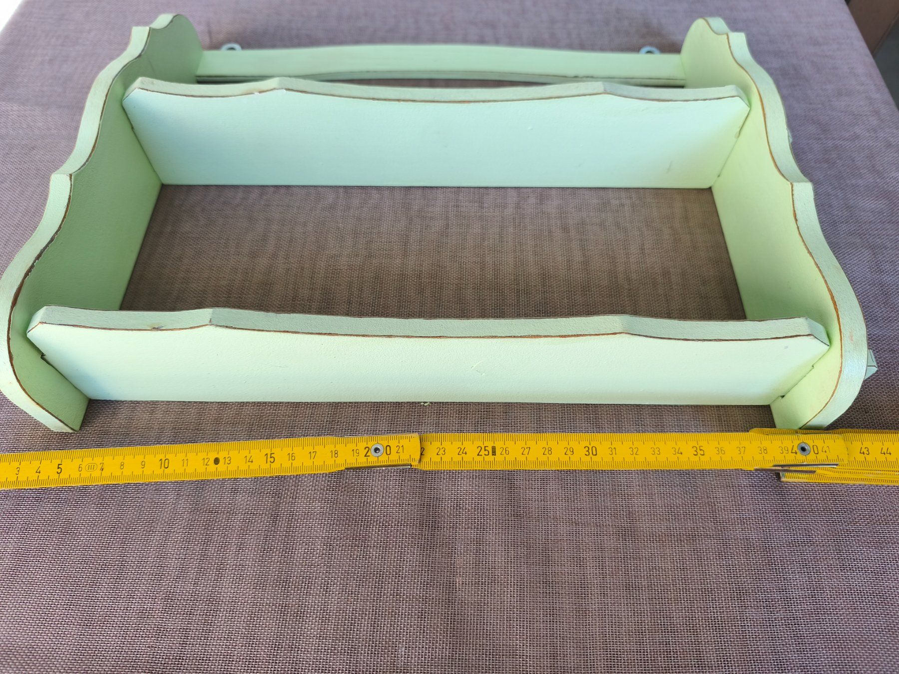 Regale: Gewürz Regal Mint shabby chic – Gebraucht aus Zürich von Jul69 4