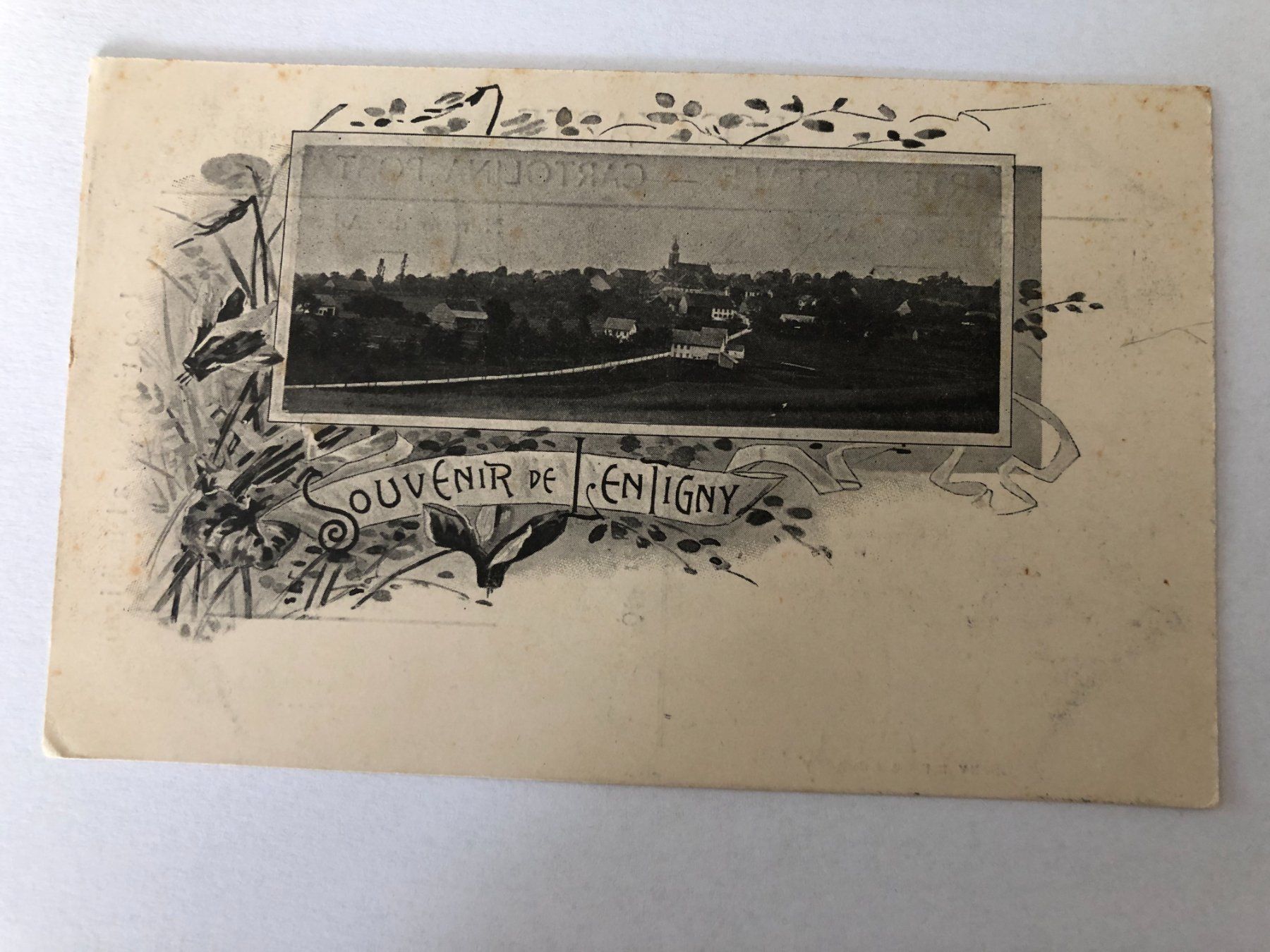 Cartoline postali: Souvenir de Lentigny alte Ansichtskarte – Usato da Pfäffikon ZH venduto da Waltoversand