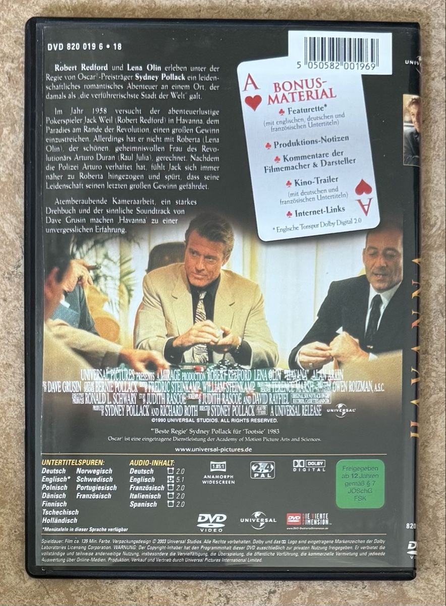 Tutti i DVDs: HAVANNA  – Nuovo (secondo la descrizione) da Dietikon venduto da AndreaSch01 1