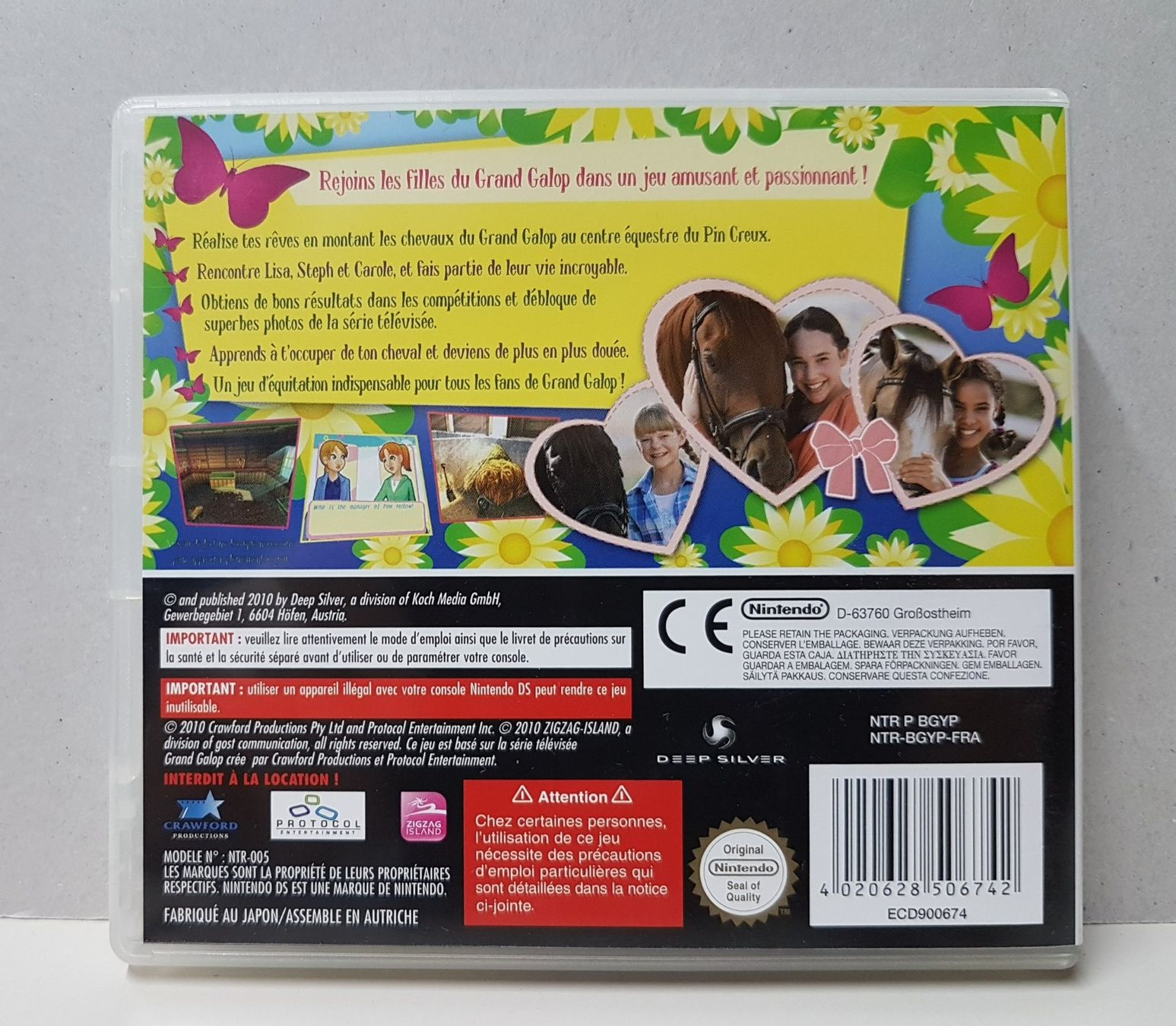 Nintendo Giochi: DS Grand Galop  / en français – Usato da Schüpfheim venduto da Game-Paradis 2