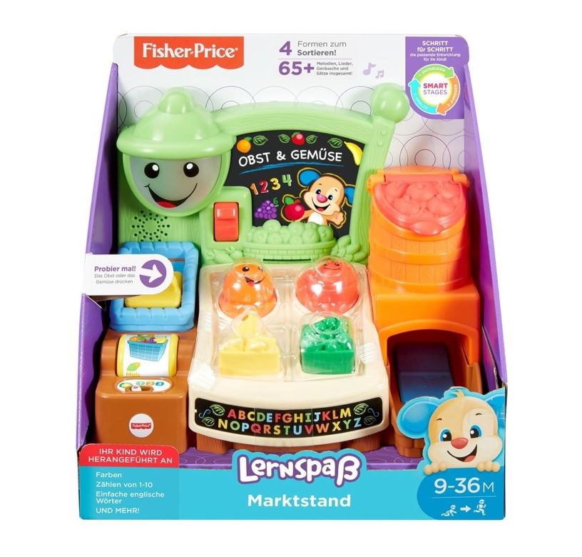 Fisher-Price Spielzeuge: Fisher-Price Lernspaß Marktstand – Neu und originalverpackt aus Wagenhausen von Kahlen 1