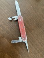 Wenger 64 Soldatenmesser Alox Rot Vintage 1964 Militär Rar
