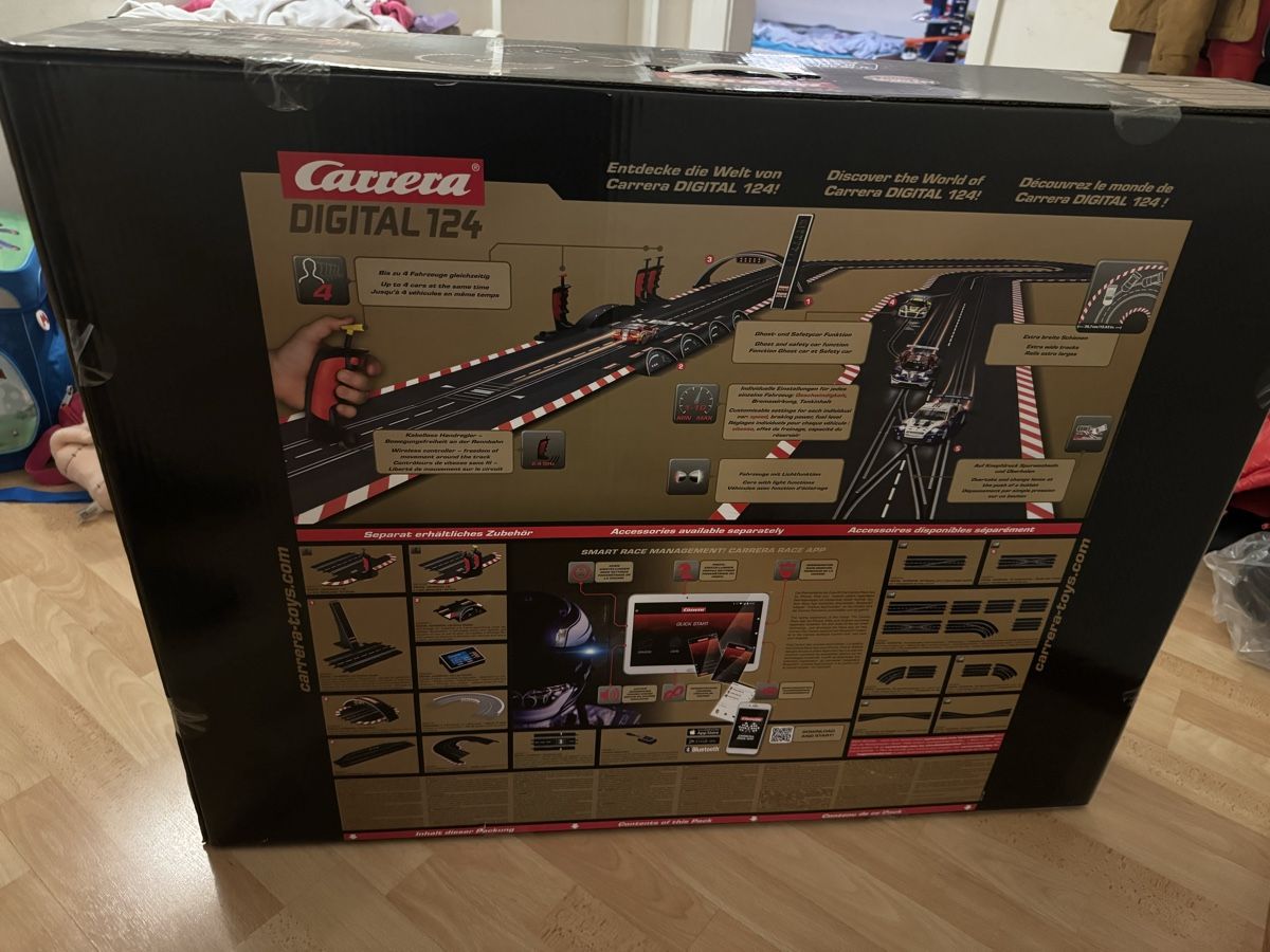 Carrera Rennbahnen: Carrera DIGITAL 124 Double Victory Autorennbahn Set – Neu und originalverpackt aus Mirchel von Hilal1994 1