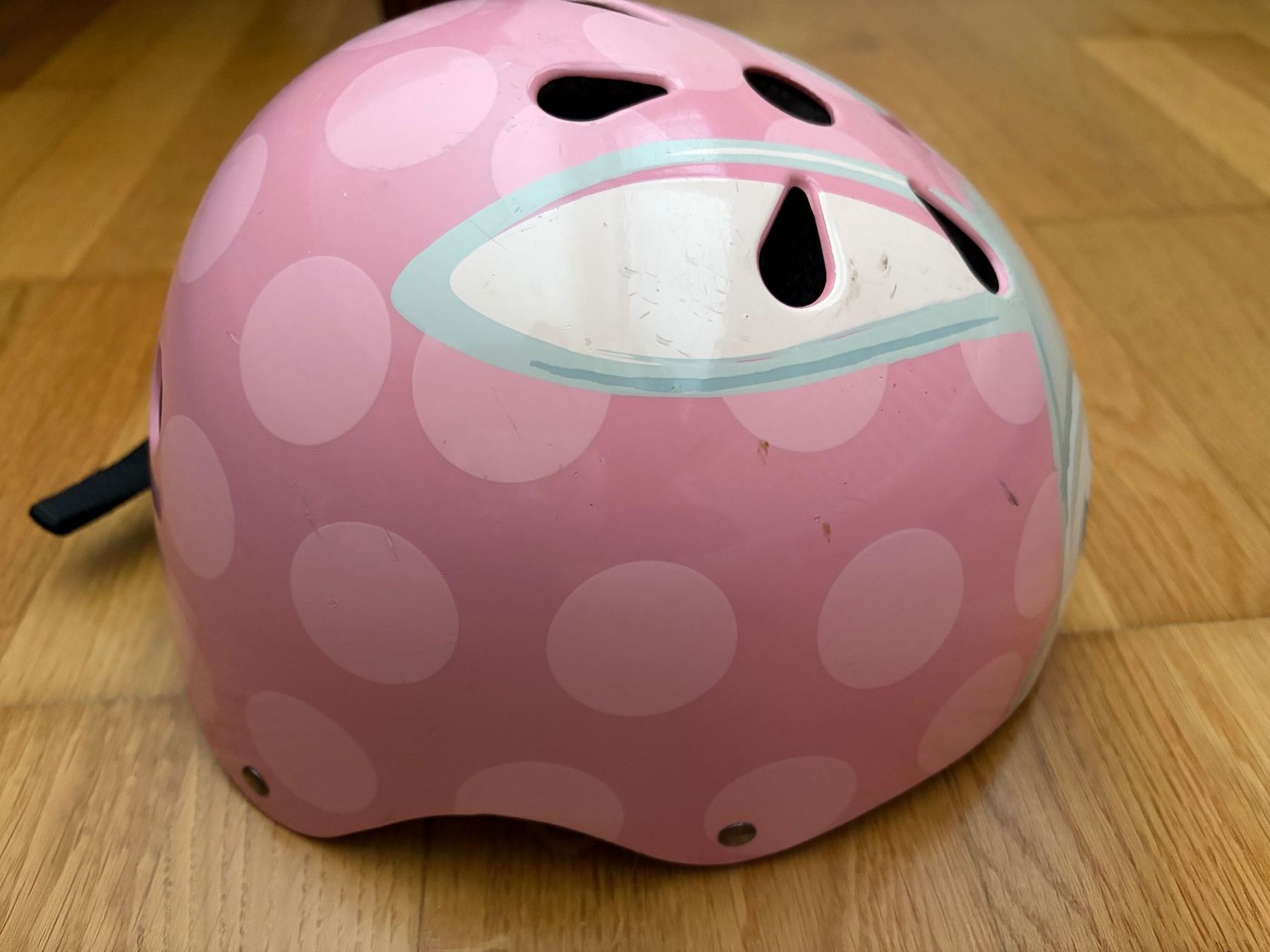 Caschi: Kinderhelm, rosa, Mikimoto, Hasen-Design, Größe 48/53 – Usato da Zollikon venduto da Ostendo 2