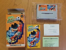 Pro Soccer OVP komplett SNES Super Famicom Jap.