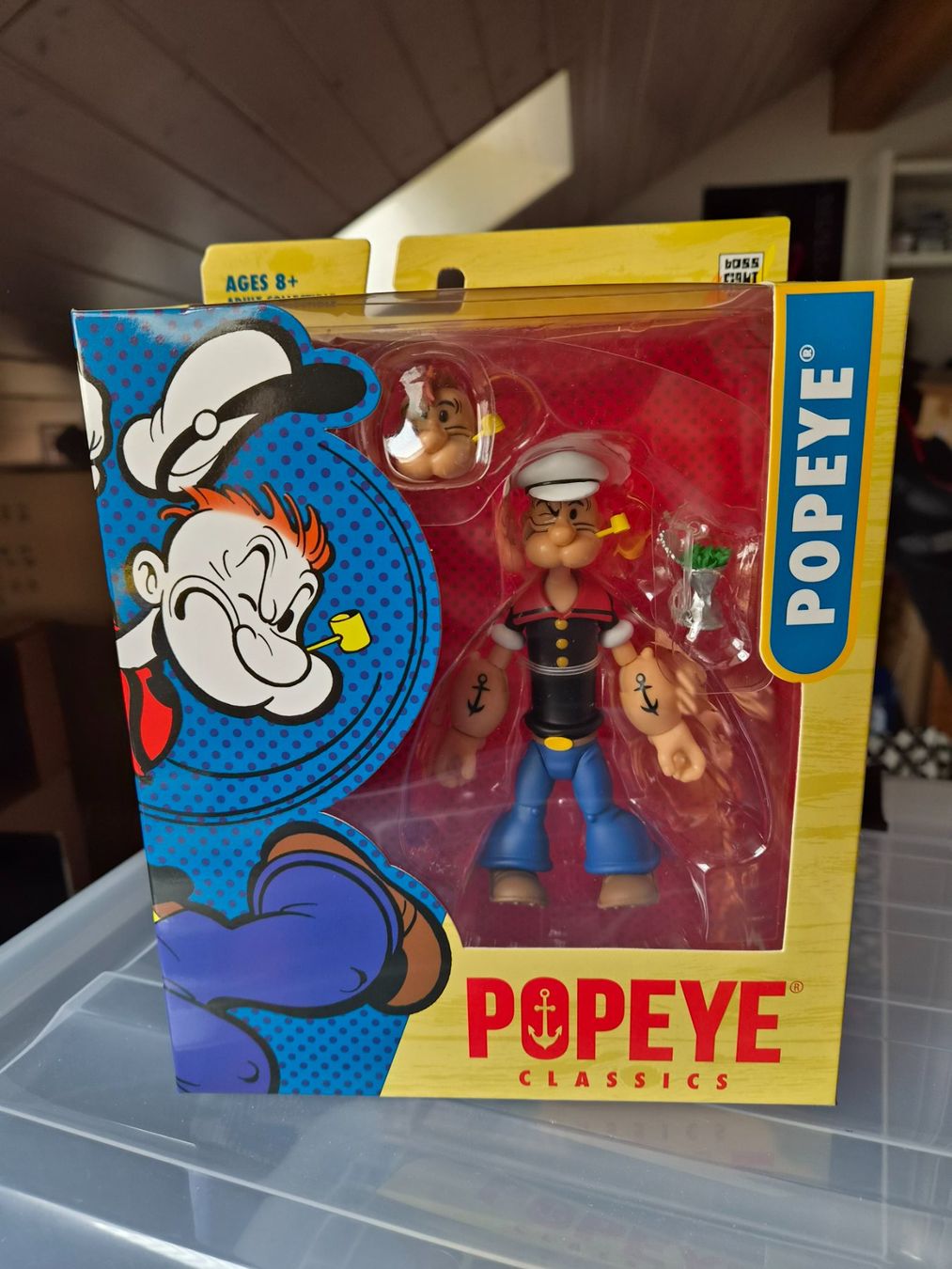 Statuette: Popeye Classics Figur mit Zubehör selten OVP – Nuovo e nell'imballaggio originale da Sisseln AG venduto da schenk-figuren