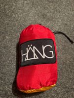 HÄNG Hängematte rot/gelb inkl. Zubehör