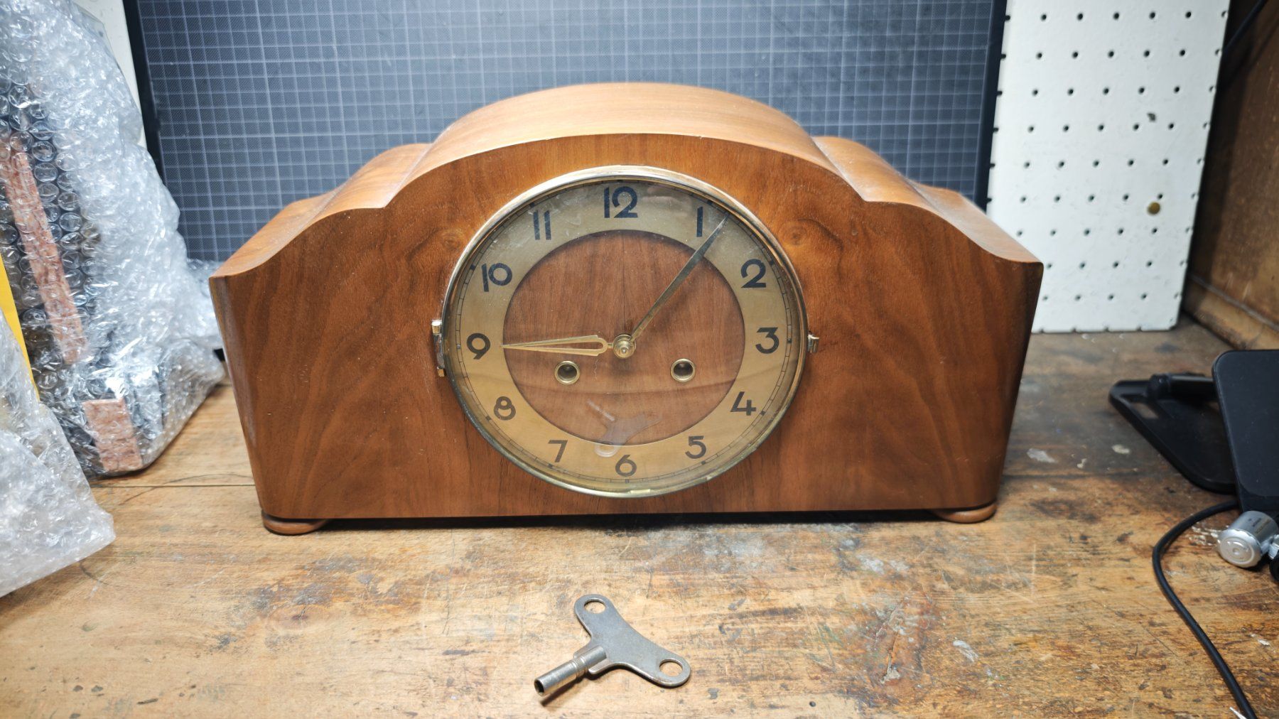 Orologi: Wunderschöne alte Kamin Uhr – Usato da Gelterkinden venduto da MYSTOREFORYOU4460 1