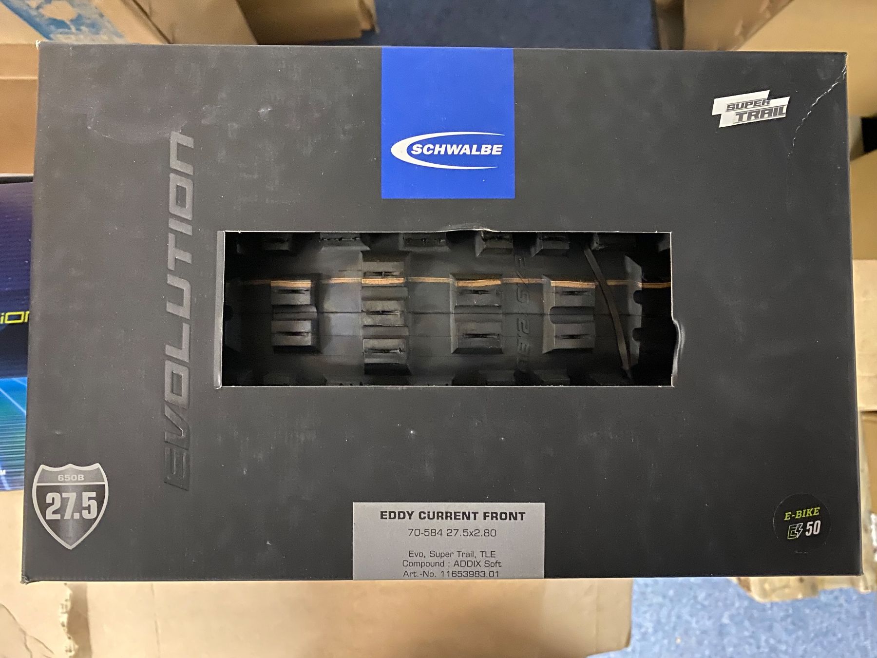 Pezzi di ricambio: Schwalbe Eddy Current Front 27.5x2.80 – Nuovo e nell'imballaggio originale da Giswil venduto da isearch