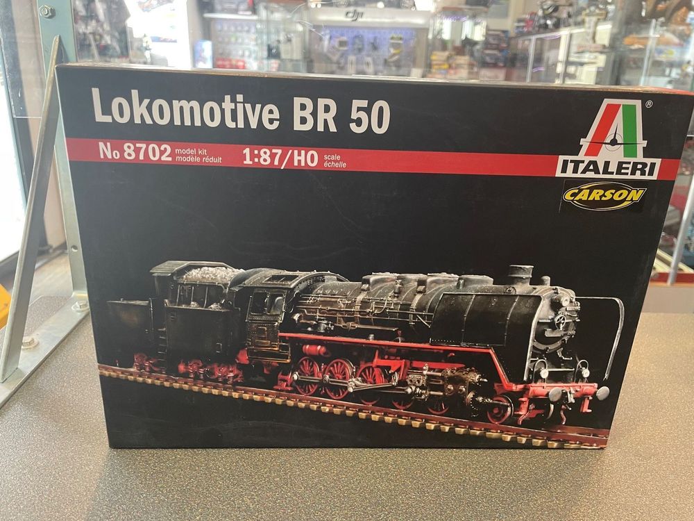 Maquette Locomotive BR41 Italeri échelle 1:87 - Kit à Monter, Longueur ~27.5 Cm, Pour Modélisme Et Collection (14 Ans Et +)