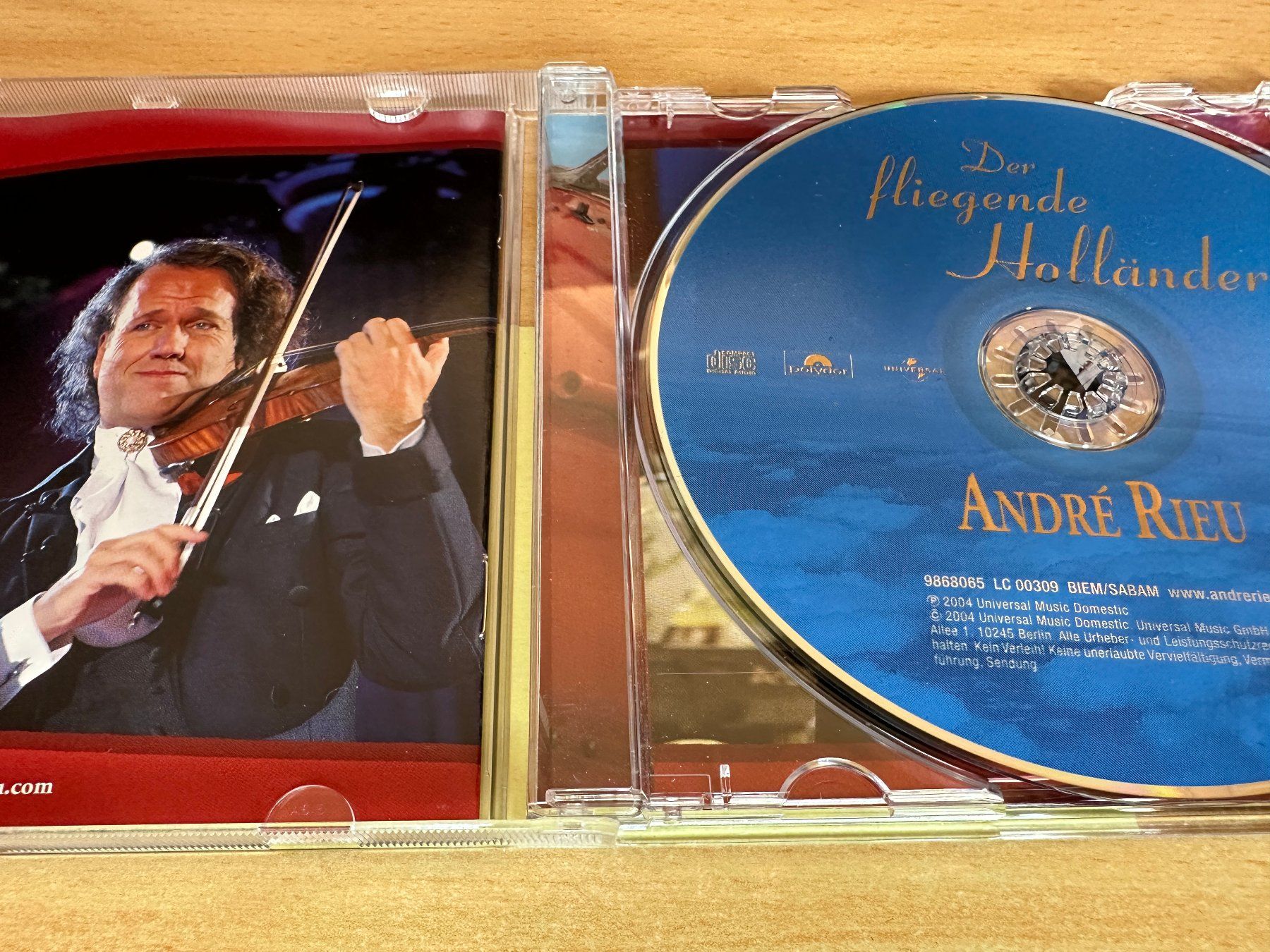 CD: André Rieu – Der Fliegende Holländer – Usato da Rikon im Tösstal venduto da Alpenmutz 2