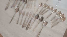 Lot diverses Silberbesteck 
