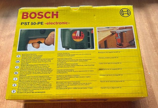 Bosch Seghe: Bosch seghetto con movimento oscillante – Nuovo e nell'imballaggio originale da Gorduno venduto da ziovecc 2