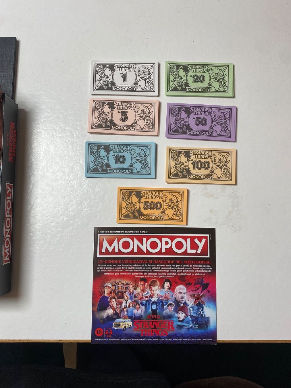 Hasbro Spiele: Stranger Things Monopoly italienische Version – Neu (gemäss Beschreibung) aus Lausen von Diddlshop 4