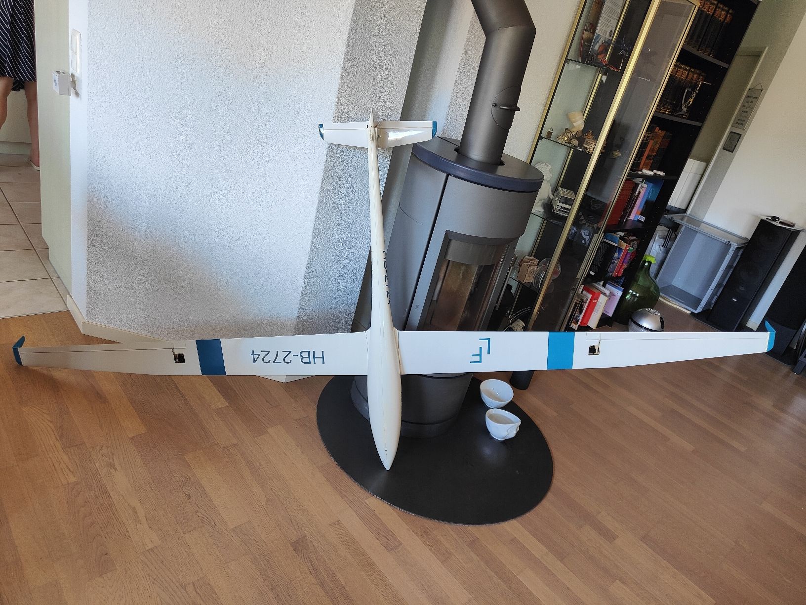 Gfk Modellismo RC: HF Modell DG-600 2.7m/3.2m – Difettoso da Wernetshausen venduto da Soegi7190 2