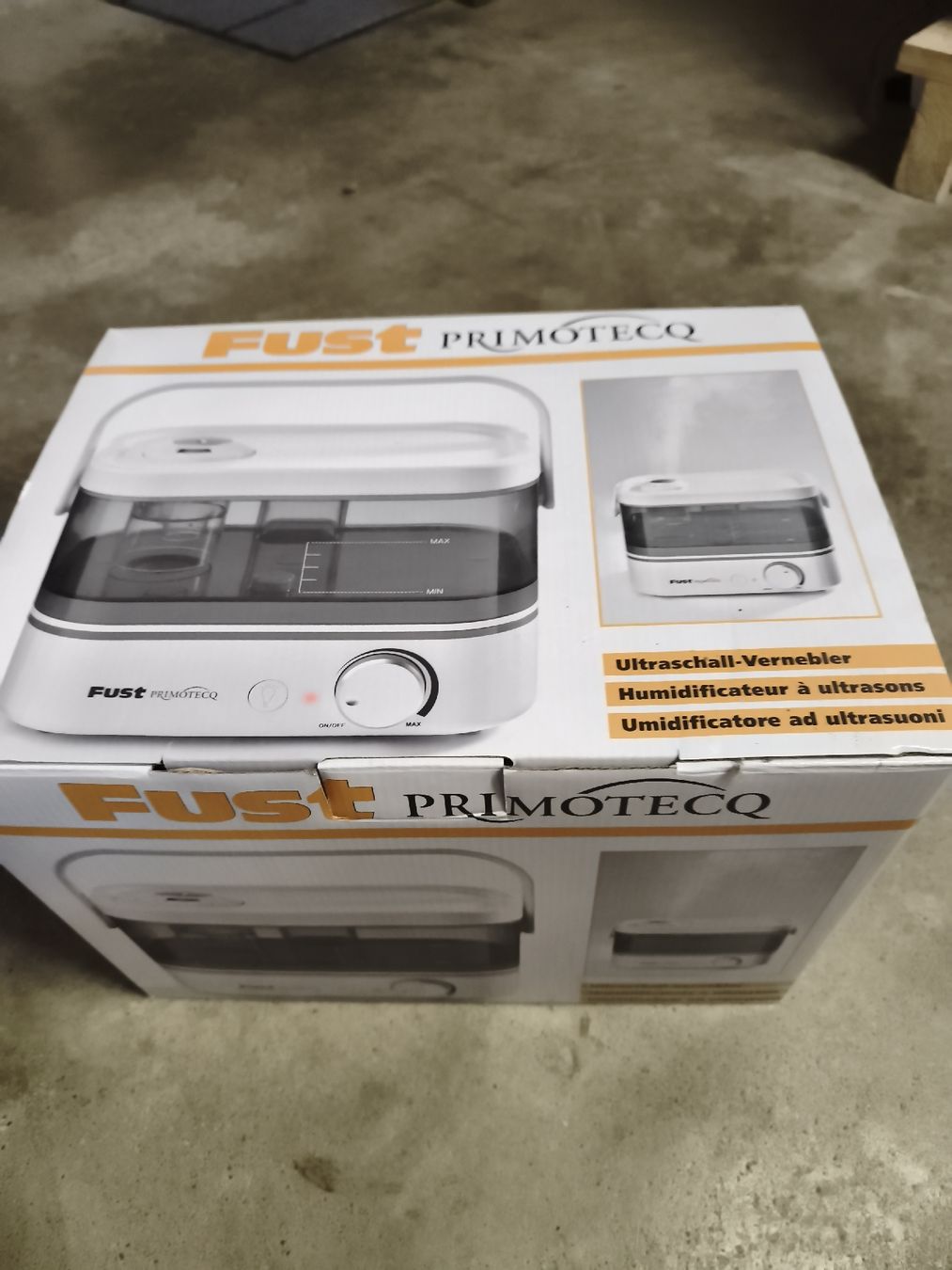Primotecq Umidificatori d'aria: Fust PRIMOTEQ Ultraschall-Vernebler Luftbefeuchter  – Usato da Bischofszell venduto da Froggystest 3