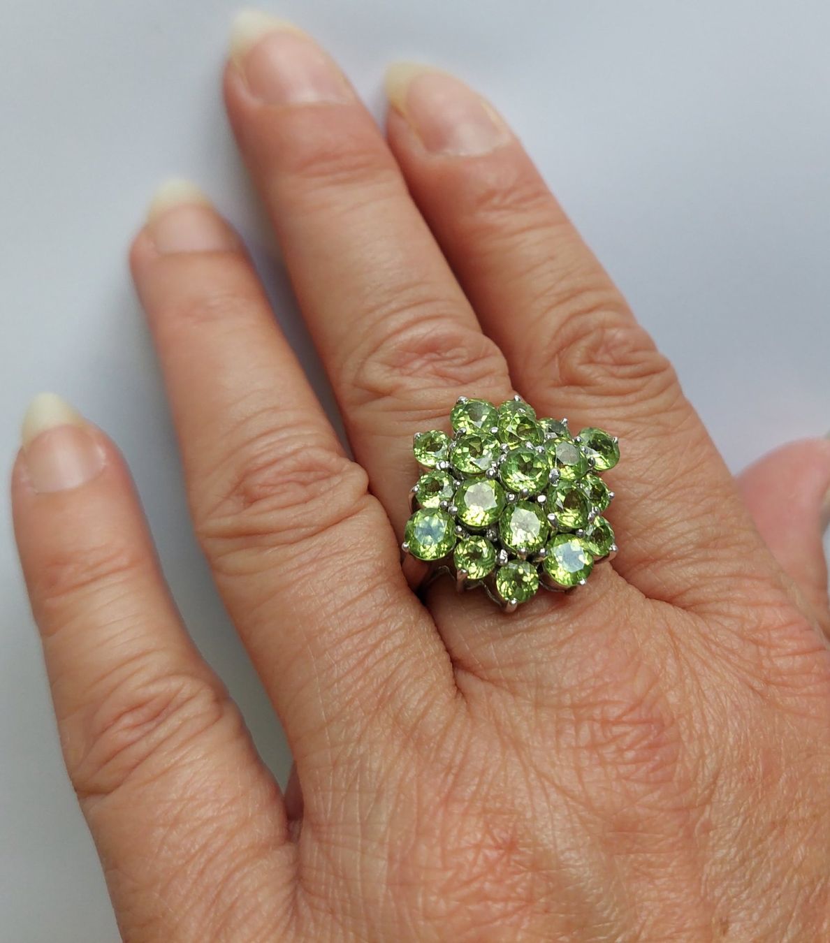 Anelli: Ring Silber mit Peridot – Usato da Stans venduto da wer_fd5f 1
