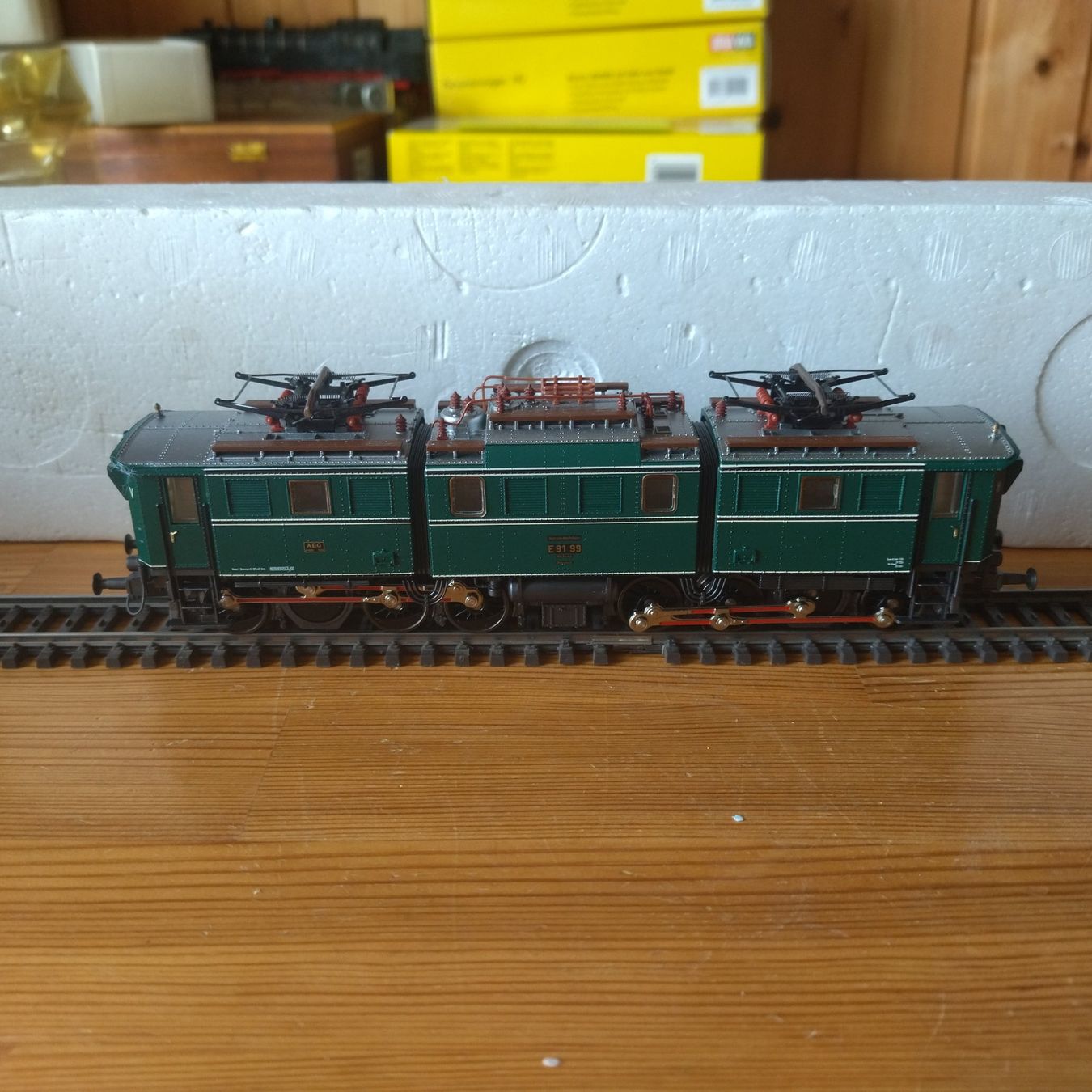 Trix Trains électriques: Trix Lok BR E 91 (867) – D'occasion à Basel par BeanieUp
