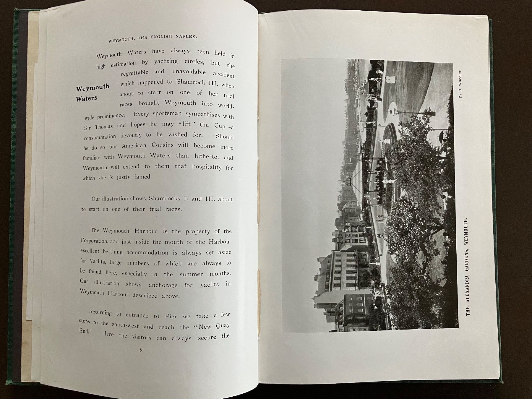 Libri: Weymouth - The English Naples - guide env. 1900 – Usato da Menziken venduto da timbuktu1001 6