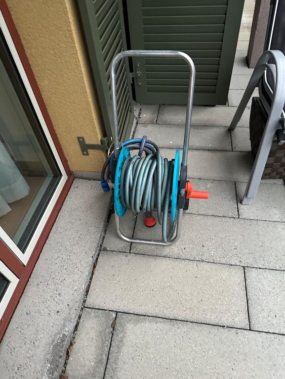 Gartenschlauch mit Wagen, 30m Kaufen auf Ricardo