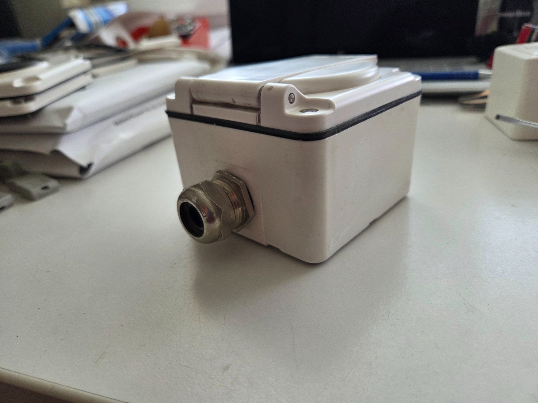 Feller Stecker: Feller NAP Nass Steckdose T13 Typ13 – Gebraucht aus Zürich von Alibaba1234 2