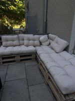 8x EPAL PALETTEN mit Kissen