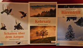 3 Krimis: Schatten über Aargau, Kehrsatz, Bäretritt Top!