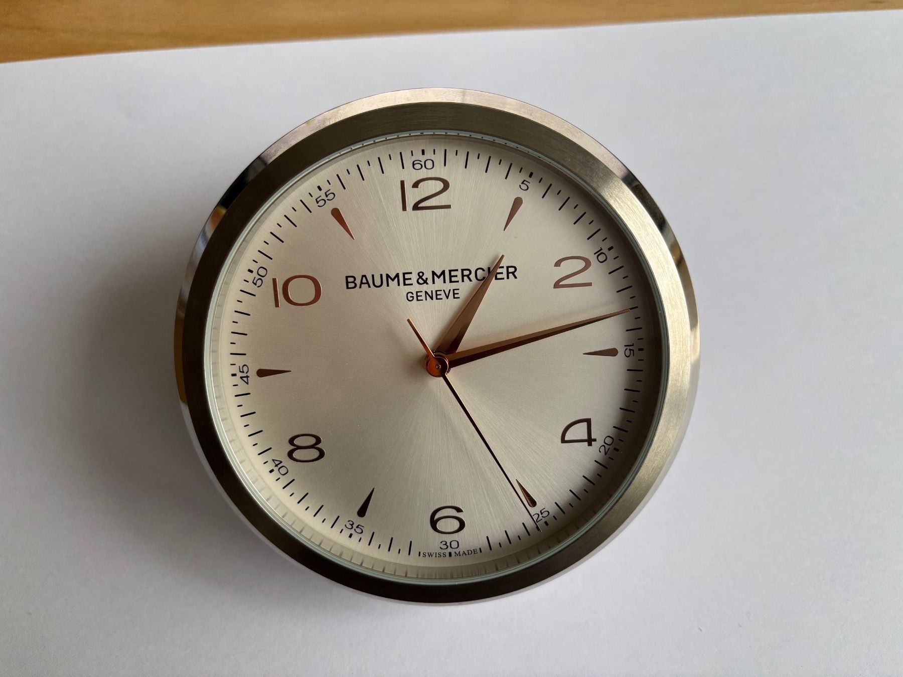 Baume & Mercier Orologi: Baume & Mercier CLIFTON Tischuhr – Nuovo (secondo la descrizione) da Weisslingen venduto da mxbrunner