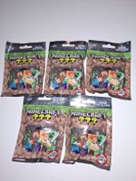 Lot de 5 figurines Minecraft, neuves scellées