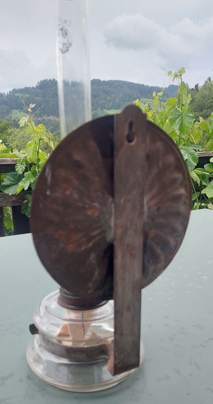 Lampade: antike Petrollampe, funktionstüchtig – Usato da Zürich venduto da Cortin 1