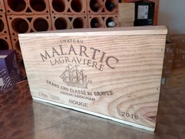 1 OHK 6 Fl. Château Malartic Lagravière, Gr. Cru Cl.,  2016