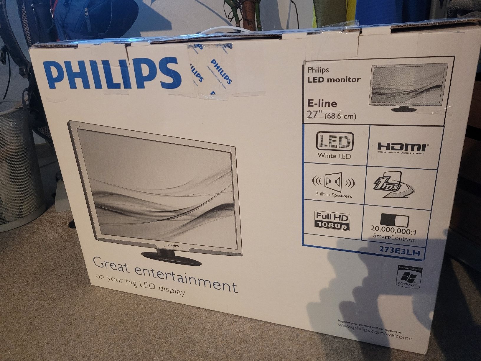 Philips Monitore: Philips PC-Bildschirm 273E3LH 27'' – Gebraucht aus Buchs SG von IchiyaParfum 1
